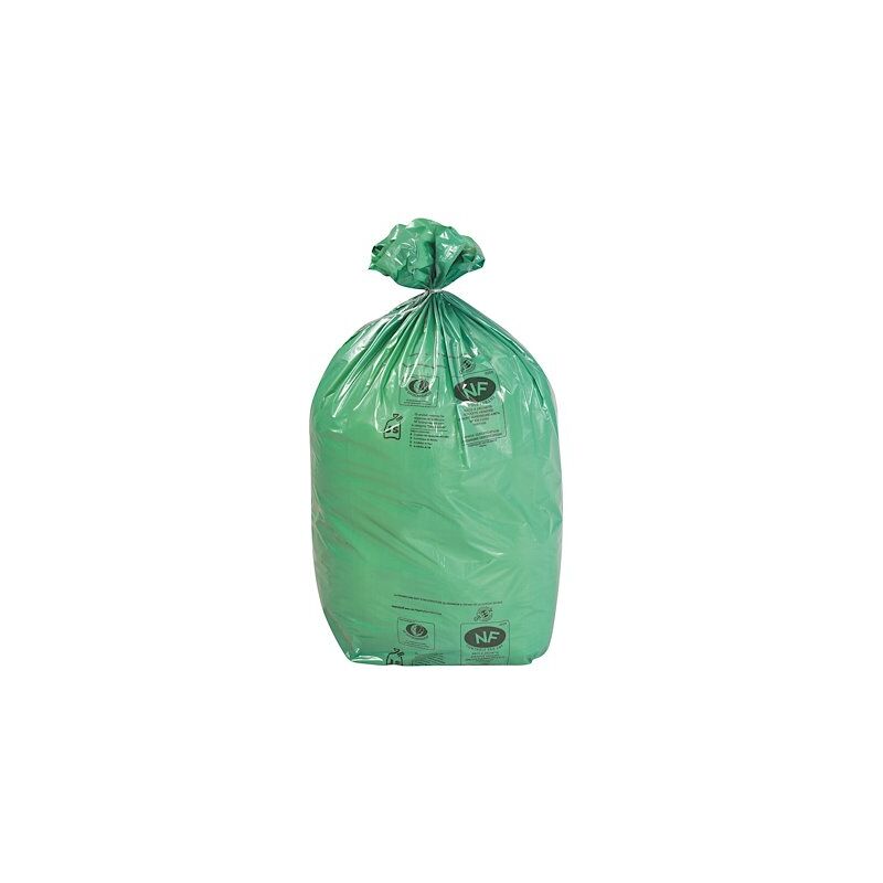 Sac poubelle 110 litres NF écologiques carton de 200