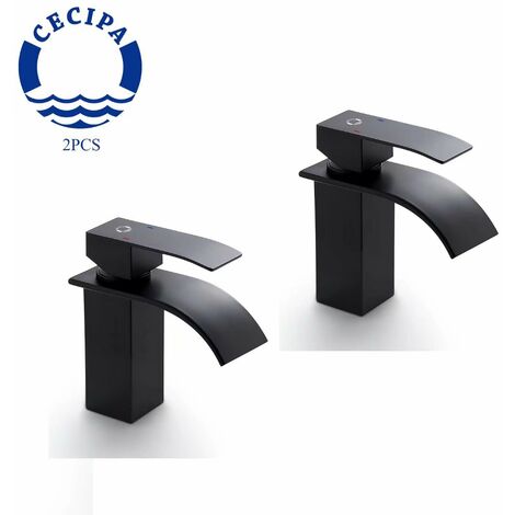 Pcs Cecipa Grifo De Lavabo En Cascada Mezclador De Lavabo En Cascada