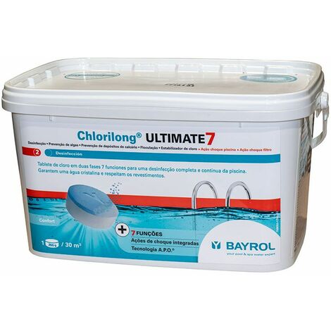 Chlore En Galets Multifonctions Grs Chlorilong Ultimate Kgs