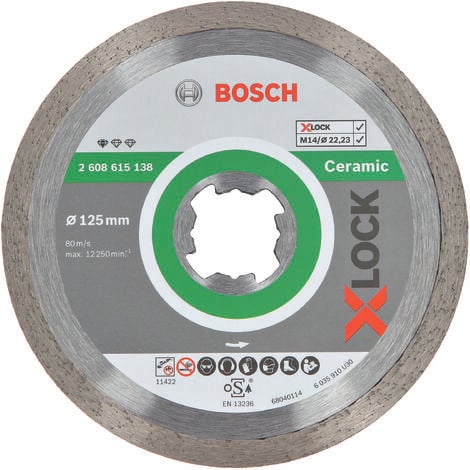 BOSCH 2608615138 Disco De Diamante Standard For Ceramics X LOCK