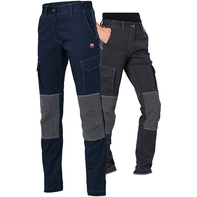 Pantaloni Da Lavoro Donna Siggi Sirio Grigio XS Grau