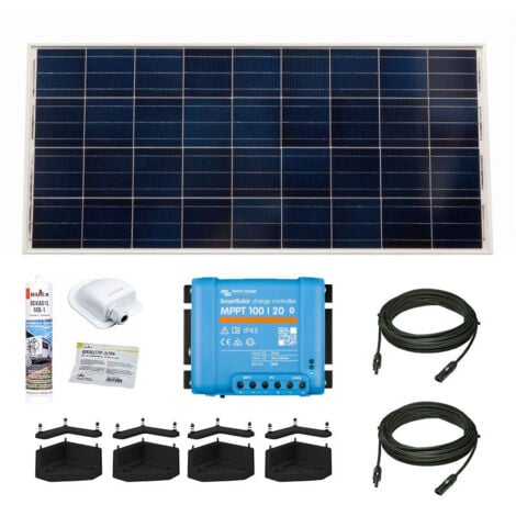 PACK VICTRON Panneau Solaire BlueSolar 215W Monocristallin Camping Car