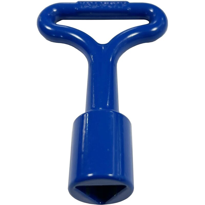 Cl De Batteuse Bleue Pompier Triangle Femelle Mm