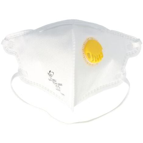 Mascarilla Respiratoria Ffp2 Con Valvula Plegable 20 Unida