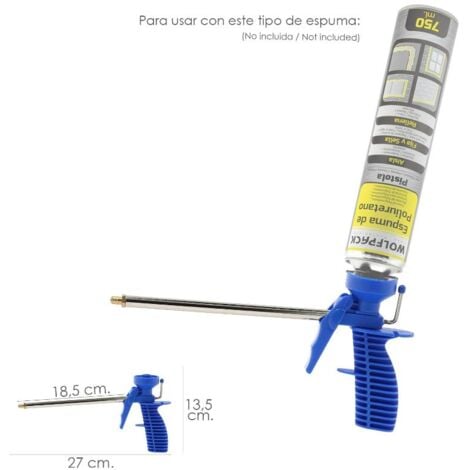 Wolfpack Linea Profesional Pistola Aplicadora Espuma Poliuretano