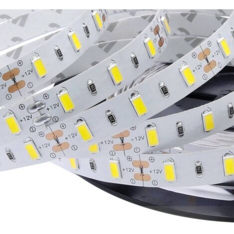 12V DC LED Streifen 75W 10 Mm Einfarbig IP20 SMD5630 60LEDs M