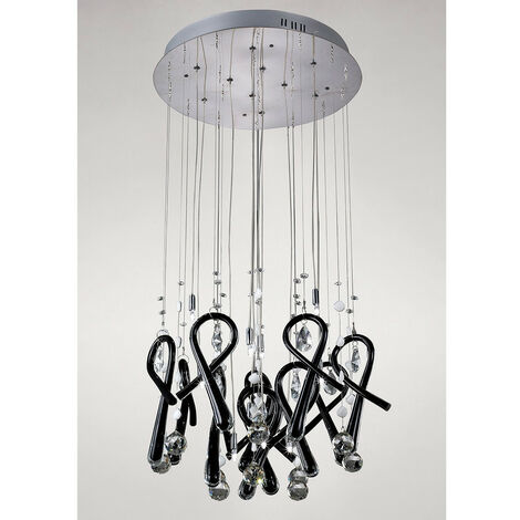 Inspired Class Luminaire Suspendu Rond Ampoules G Chrome Poli