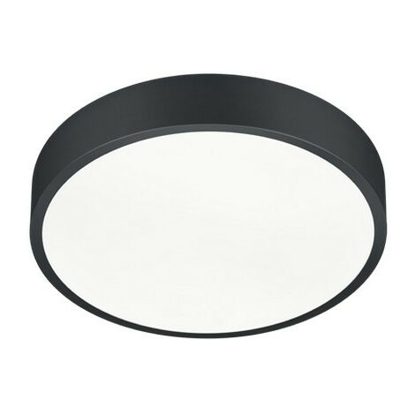 Trio Waco Semi Encastré LED Moderne 28W Noir Mat 2300 3000 4000K