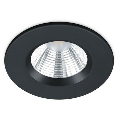 Trio Zenia Downlight Encastrable Moderne Noir Mat K Ip