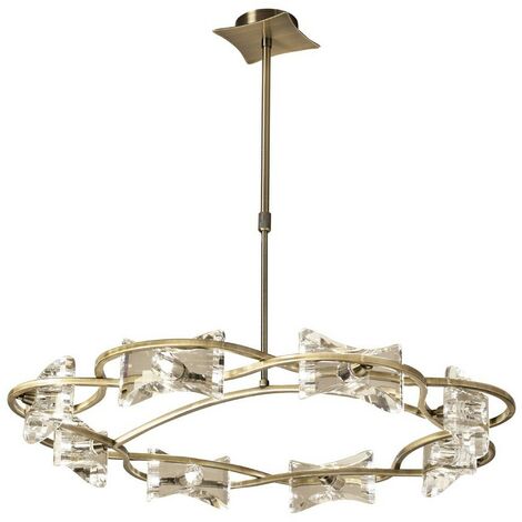 Inspired Mantra Kromo T Lescopique Semi Flush Lumi Re G Rond