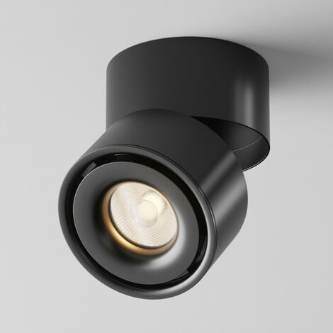 Maytoni Yin Downlight monté en surface noir 3000K