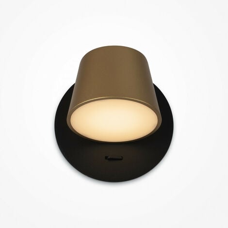 Maytoni Pixel Downlight Moderne Mont En Surface Noir Laiton K