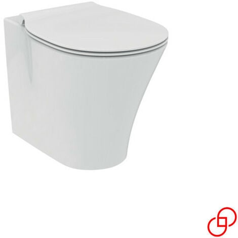 Coppia Sanitari A Terra Filo Wc Bidet Muro CONNECT AIR Coprivaso