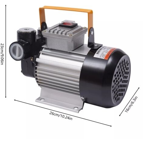 pompe à huile électrique 15gpm huile pompe de transfert de carburant
