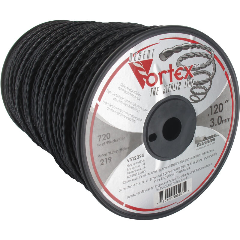 Bobine fil nylon copolymère VORTEX Longueur 219m Ø 3 00mm