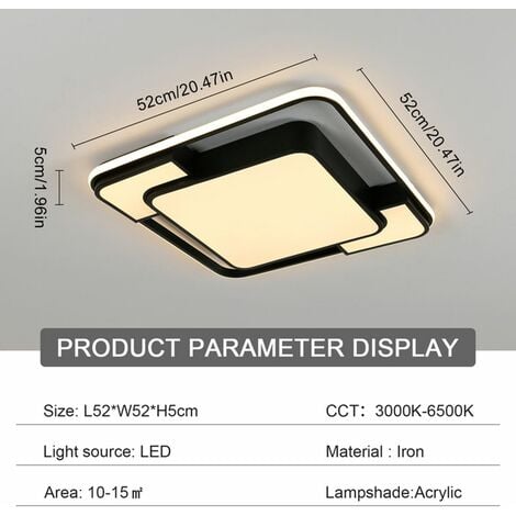 Plafoniera A Led Diametro Cm Moderna Lampada A Sospensione A Led