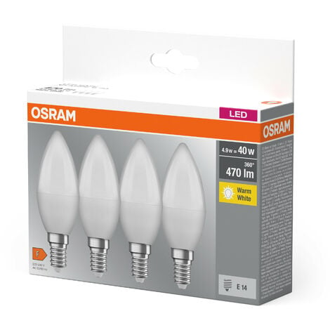 OSRAM LED Base Classic B In Kerzenform Mit E14 Sockel Nicht Dimmbar