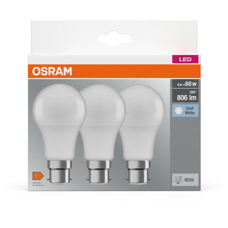 Osram Led Lampe Sockel B D Kaltwei K W Matt Led Base Classic A