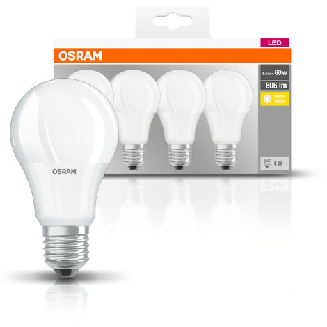 Osram Led Base Classic A In Kolbenform Mit E Sockel Nicht Dimmbar