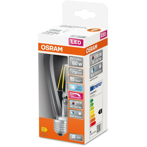 Osram Lampada Led Dimmerabile Superstar Con Resa Cromatica