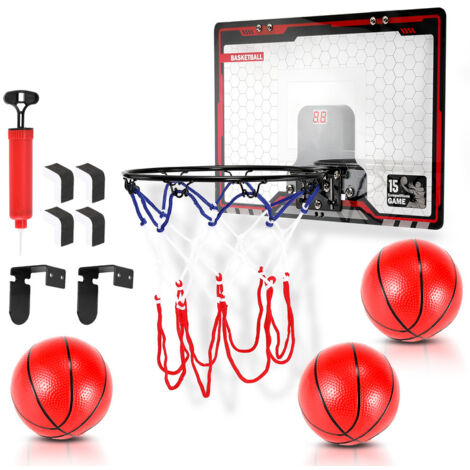 SWANEW Mini Basketballkorb Basketball Korb Set Indoor Kinder Mit