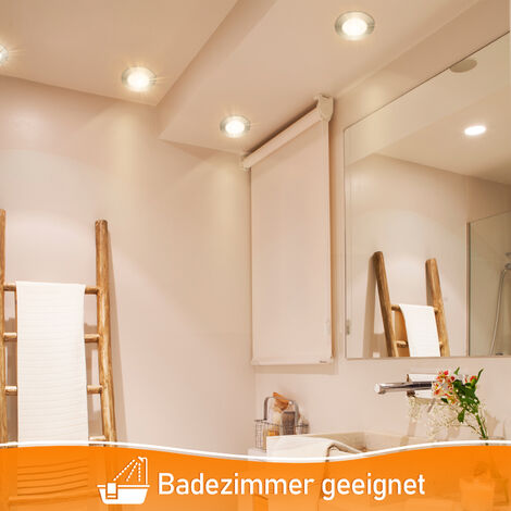 Deactive SWANEW 10er LED Einbaustrahler Deckeneinbauleuchte Set