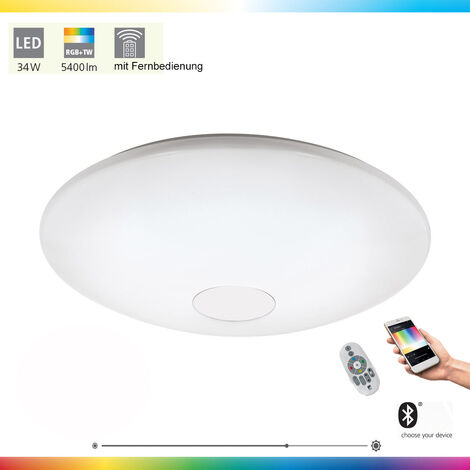 Eglo 33271 LED Deckenleuchte Crosslink TOTARI C weiss chrom Ø 60cm