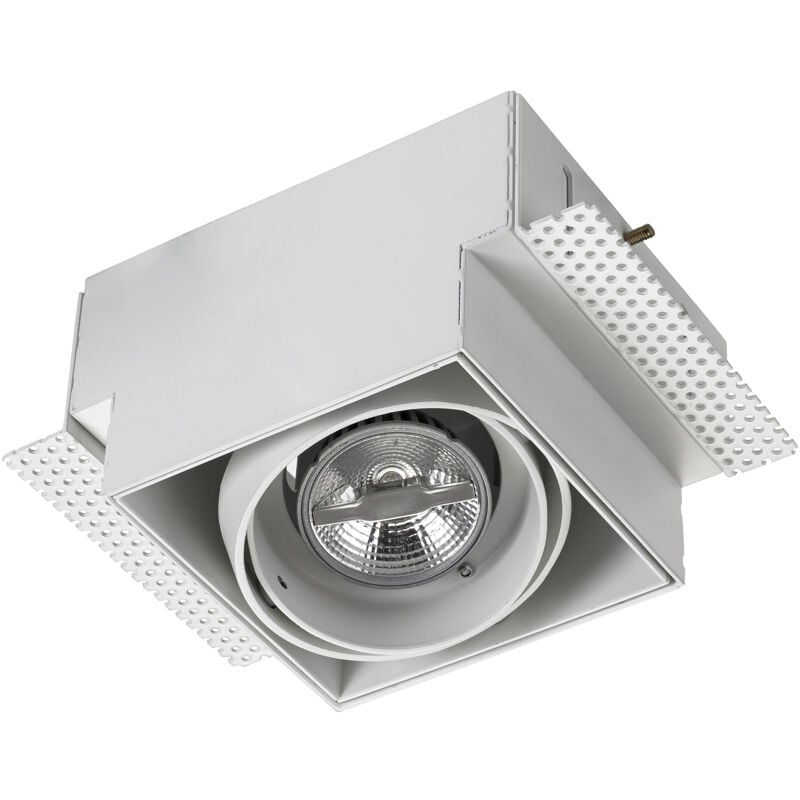 LEDS C4 Downlight Multidir One LED 107Mm Trimless 8W 58 1º Blanco IP23