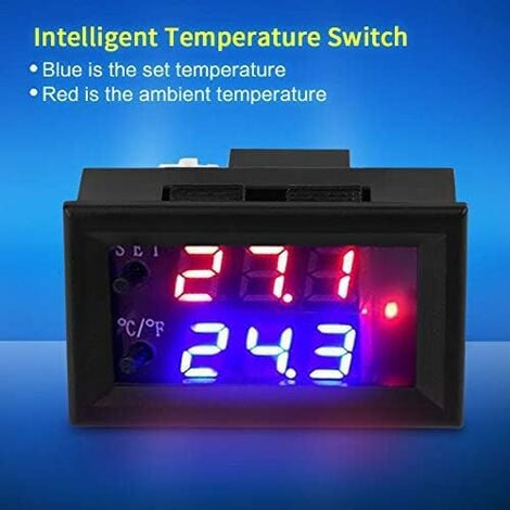 Dc V Digital Display Adjustable Microcomputer Electronic Thermostat