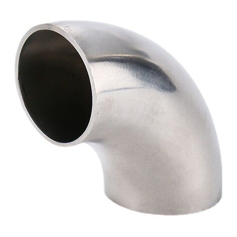 304 Stainless Steel Pipe Fitting Long Radius 90 Degree Elbow Butt Weld