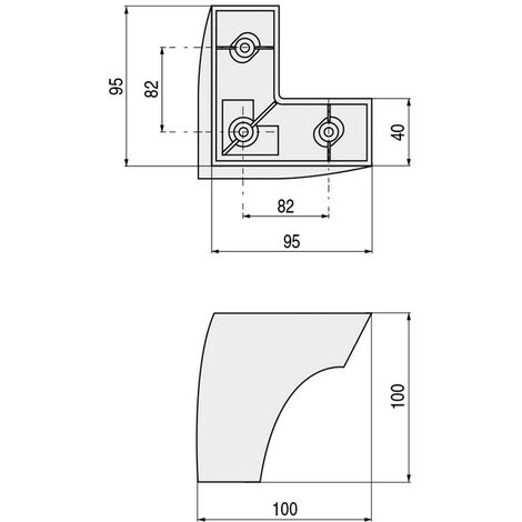 Pata Plastico Mercurio H Cromo