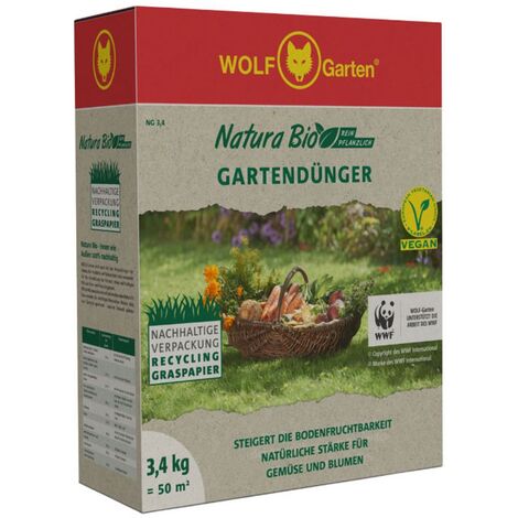Natura Organic Garden Engrais pour 50 m² 3 4 kg Ng 3 4