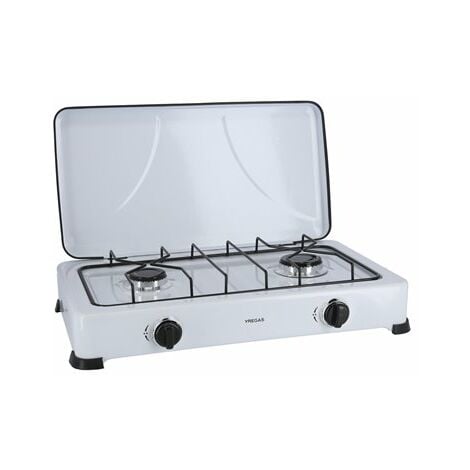 Cocina Gas Yregas Esmaltada Blanca Fuegos