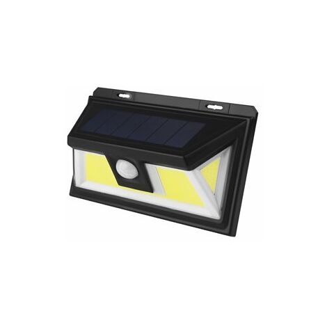 Aplique Solar Led Cob Korpass Con Sensor W Luz K