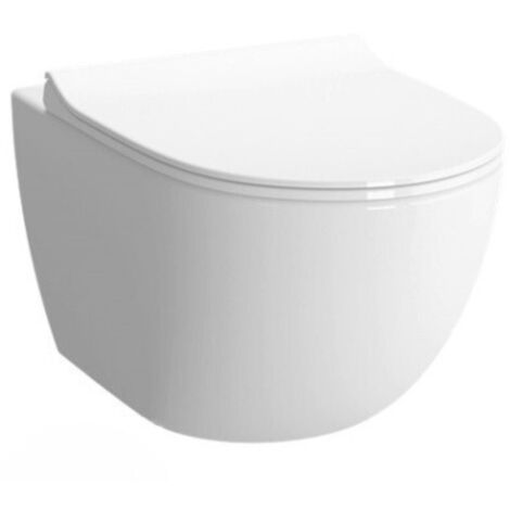 Villeroy Boch Pack WC Vorwandelement WC Vitra Sento spülrandlos