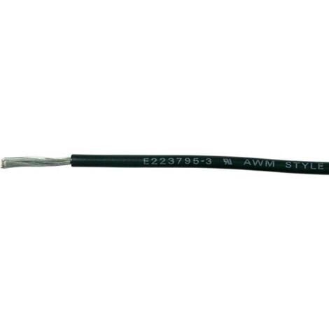 Cavo Filo Unipolare UL Style 3467 AWG 22 Nero