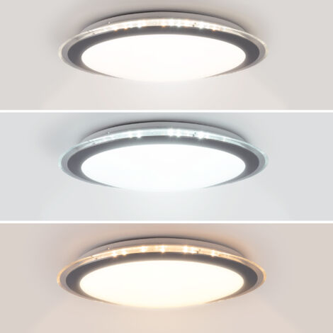 Plafón LED Circular De Superficie 30W CCT Ø43cm 2000lm