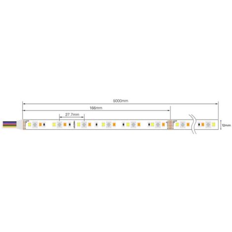 Tira Led Rgb Cct W V Ip Metros