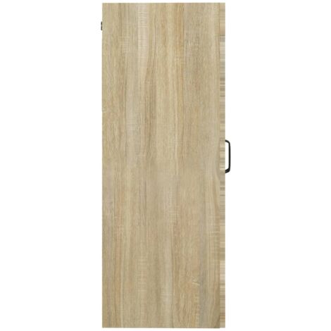 Armoire Murale Suspendue Ch Ne Sonoma X X Cm