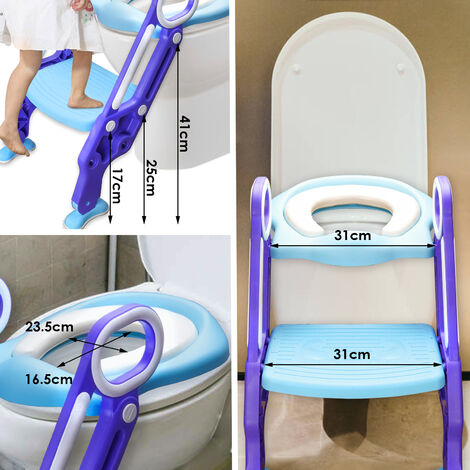 Tolletour Si Ge De Toilette Pour Enfants Pliable Et Hauteur R Glable