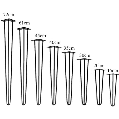 Tolletour St Ck Tischbeine Metall Stange Bein Cm Tischkufen