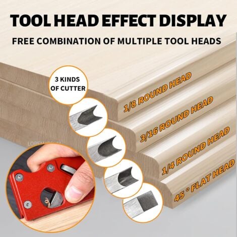 MINKUROW Holzbearbeitungs Winkelhobel 45 Grad Fasenhobel Fasen