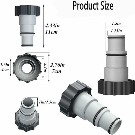 St Ck Pool Adapter Ersatz Schlauchadapter Der Intex A Serie Mit