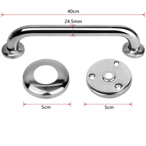 Haltegriff Dusche Edelstahl Cm Rutschfest Sicherheitsgriff