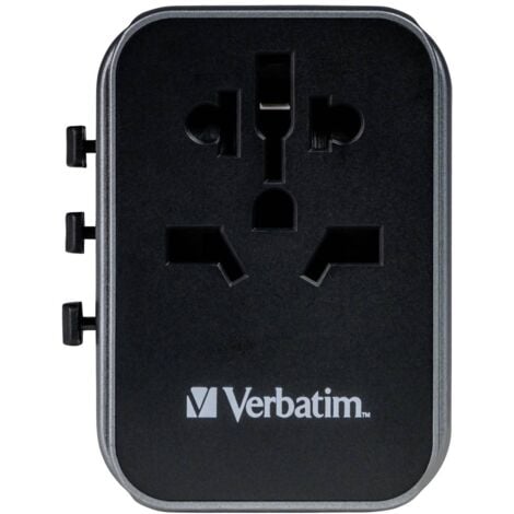 Verbatim 49545 Adattatore Da Viaggio Universal Travel Adapter UTA 03