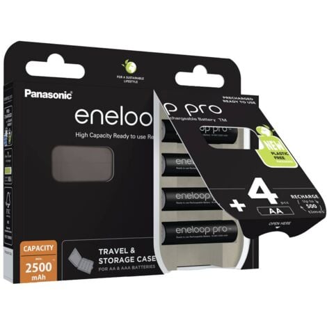 Eneloop Eneloop Pro HR06 Box Batteria Ricaricabile Stilo AA NiMH