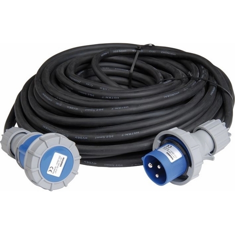 Prolunga Lineare Elettrica Industriale 20 Metri IP67 Sez Cavo 3x2 5 Mm 220V