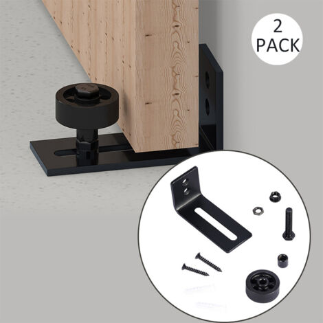 Pack Ajustable Guide De Plancher Mur Porte Guide Inf Rieur Pour