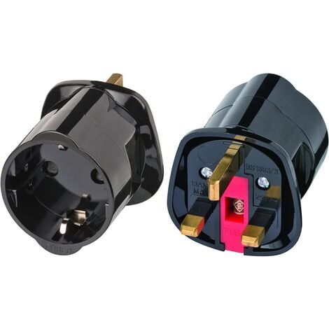 Brennenstuhl Europe To UK Plug Adapter Travel Plug EU GB Plug Socket 2