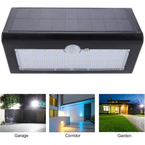 Minkurow Luz Solar Para Exteriores Super Brillante Led Luz